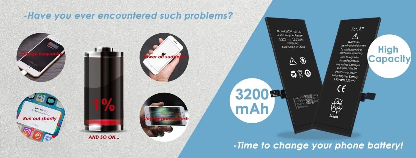 แบตเตอรี่ลิเธียมโทรศัพท์มือถือ